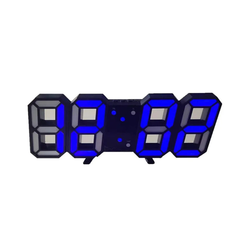 Digital Wall Clock 3D-LED