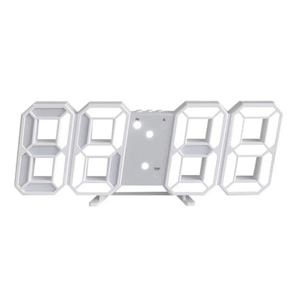 Digital Wall Clock 3D-LED 