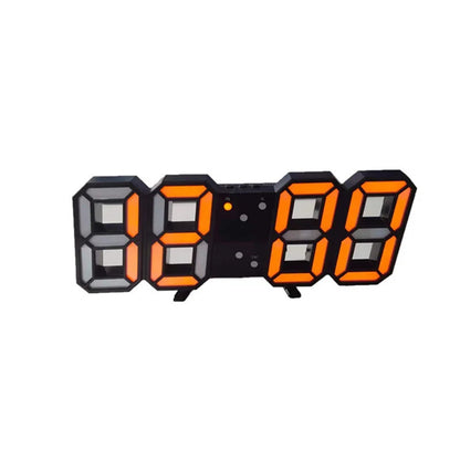 Digital Wall Clock 3D-LED 